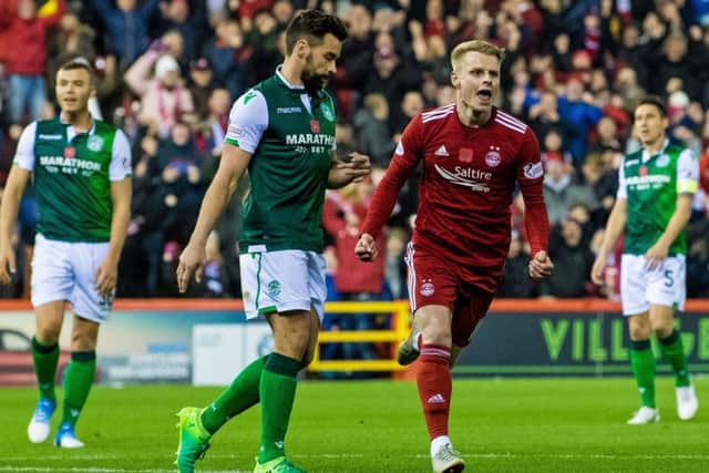 Gary Mackay-Steven's goal consigned Hibs to defeat