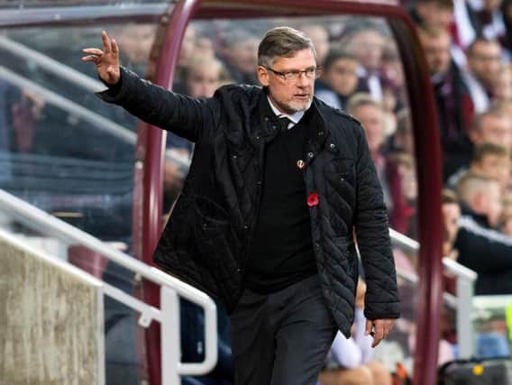 Craig Levein was left frustrated as Hearts fell to a 1-0 defeat at home to Kilmarnock.