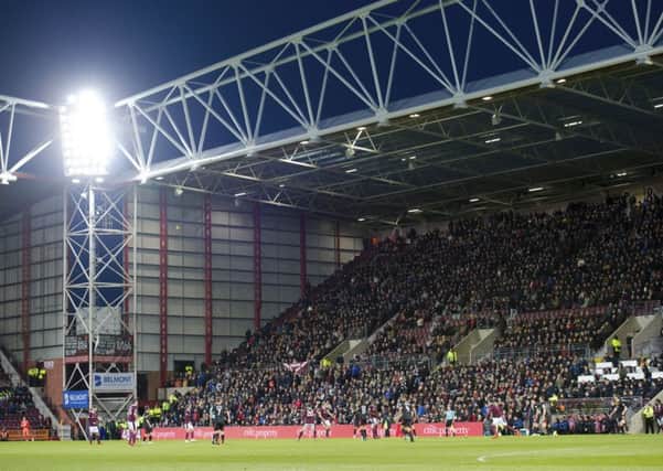 Hearts opened their new main stand 12 months ago and plan further improvements to fully modernise Tynecastle