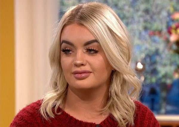 Jane Park' is Britain's youngest lottery millionaire. Picture: ITV