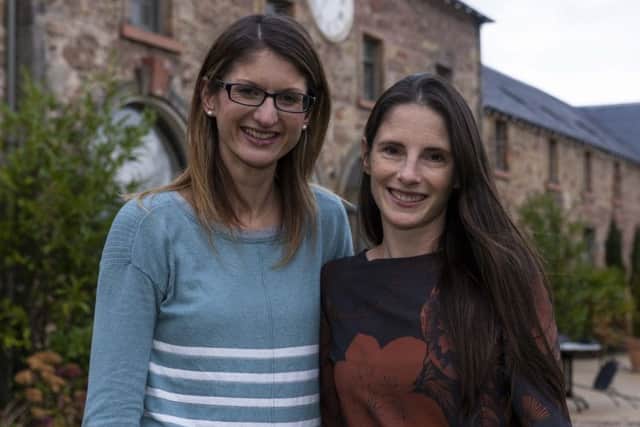L-R Claire Houston and Julia Iddir. Claire and Julia are founders of the Midlothian Ladies Club and are preparing for their first event at The Restoration Yard in Dalkeith Country Park