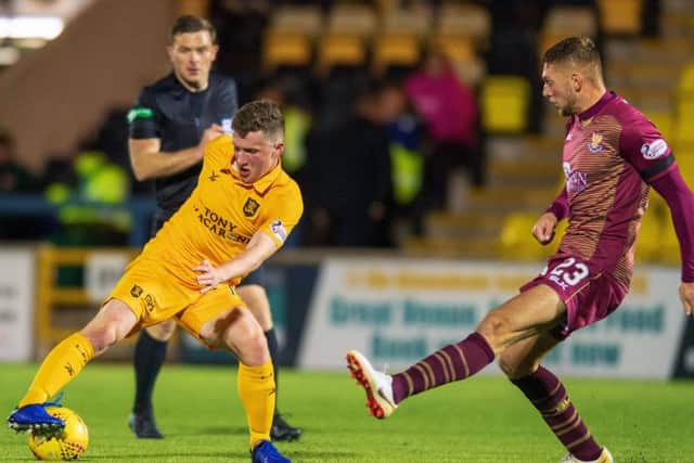 Bobby Burns is only 19 but is in the Northern Ireland squad after fine form with Livi