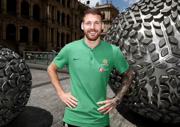 Martin Boyle is in Brisbane preparing for Australia's friendly against South Korea