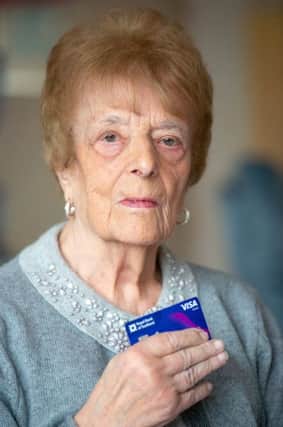 Bank woman silvia de Luca - 97 year old