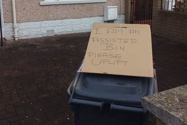 The elderly and disabled are among the worst affected by the missed collections. Picture: Contributed