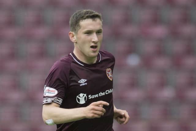 Bobby Burns signed a three-year contract with Hearts in June