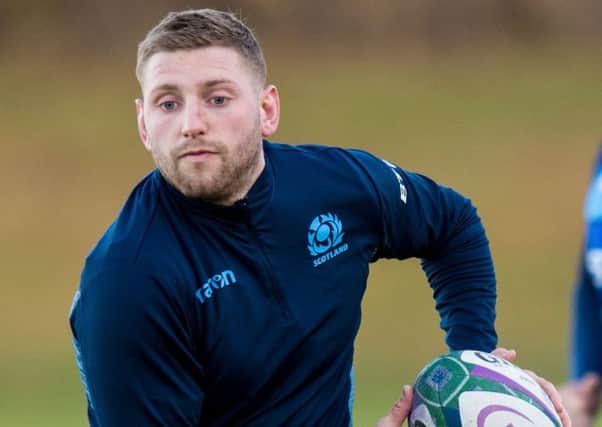 Finn Russell has made an impressive start to his career at Racing 92 but was keen to join up with Scotland
