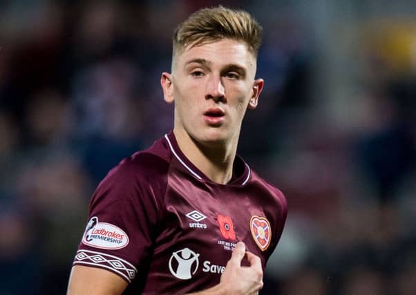 Jimmy Dunne has been rewarded for his performances for Hearts. Picture: SNS Group