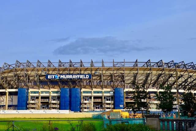 BT Murrayfield Stadium. Pic: Shutterstock