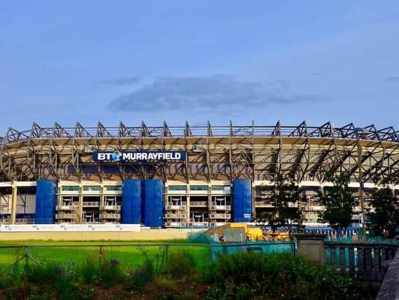 BT Murrayfield Stadium. Pic: Shutterstock
