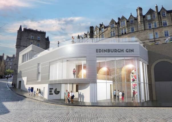 New multi-million pound gin distillery planned for Edinburgh's Old Town.