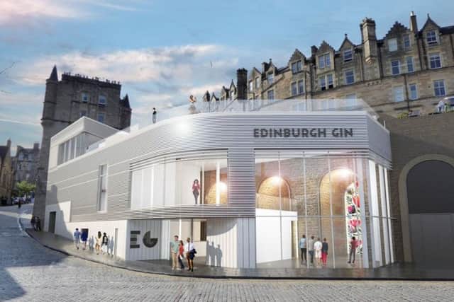 New multi-million pound gin distillery planned for Edinburgh's Old Town.