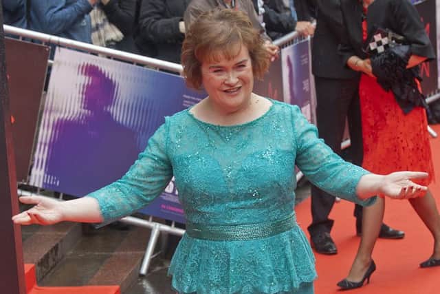 Scottish singer Susan Boyle.