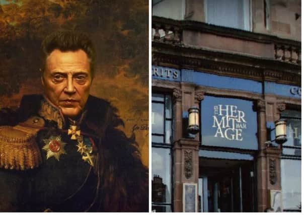 Staff at the Hermitage Bar in Morningside have appealed for the painting to be returned. Picture: Hermitage Bar/Google
