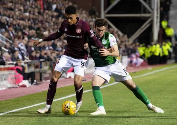 Hearts and Hibs recorded positive financial results for 2017-2018. Picture: SNS/Ross Parker