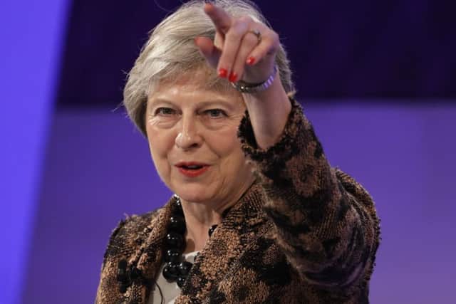 Theres May is determined to remain Prime Minister. Picture: AP