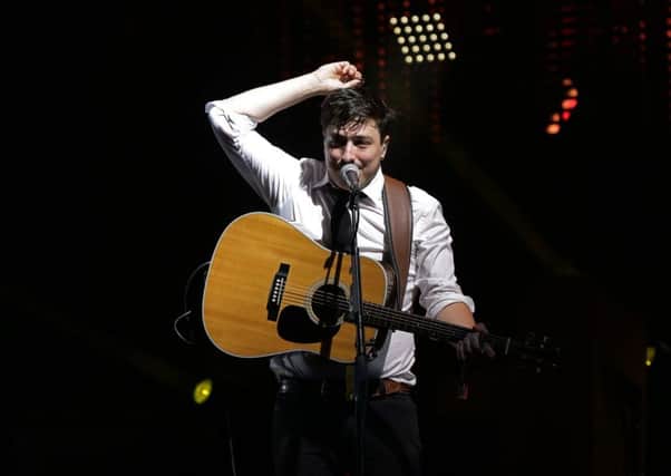 Marcus Mumford will perform a solo set in Edinburgh on Wednesday. Picture: PA Wire