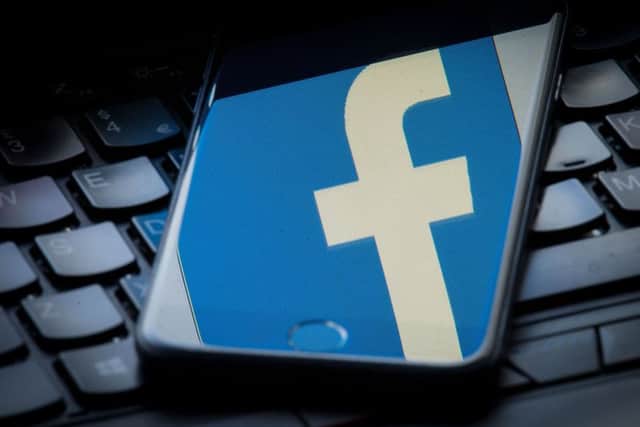 Users of Facebook and Instagram reported being unable to open pages or sections on the apps. Picture: PA Wire