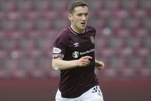 Hearts' Bobby Burns is currently on loan at Livingston. Pic: SNS