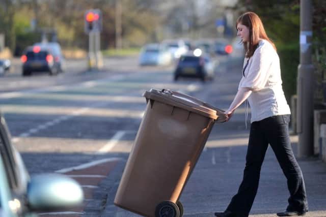 Brown bin service has been plagued by problems. Picture: Jane Barlow