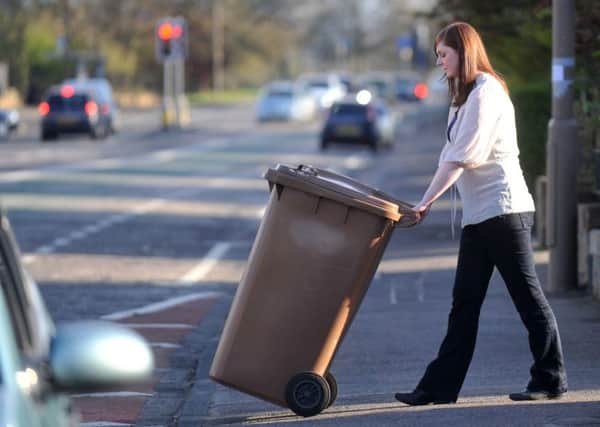 Brown bin service has been plagued by problems. Picture: Jane Barlow