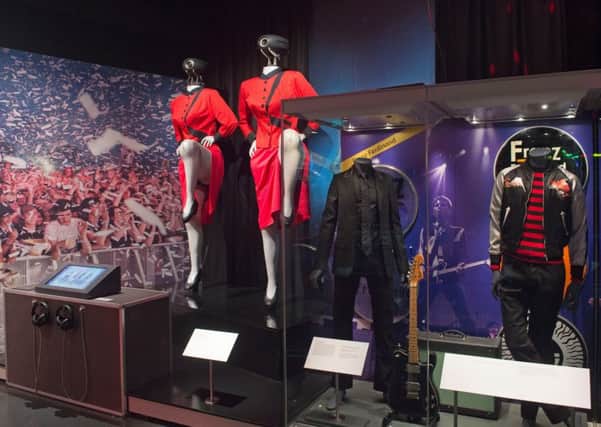 The Franz Ferdinand display at National Museums Rip It Up exhibition (Picture: Neil Hanna)