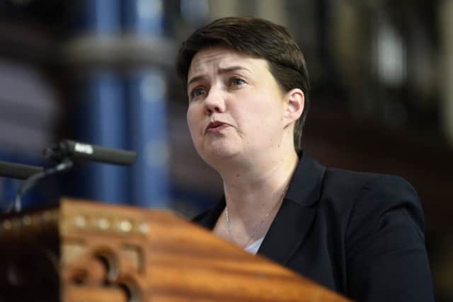Scottish Conservative leader Ruth Davidson. Picture: John Devlin
