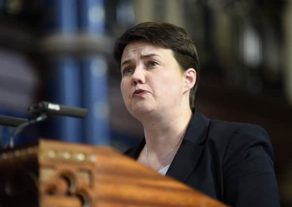 Scottish Conservative leader Ruth Davidson. Pic: John Devlin
