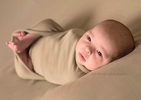 Jill  Garvies pictures of baby Oryn will take pride of place in the Matthews household