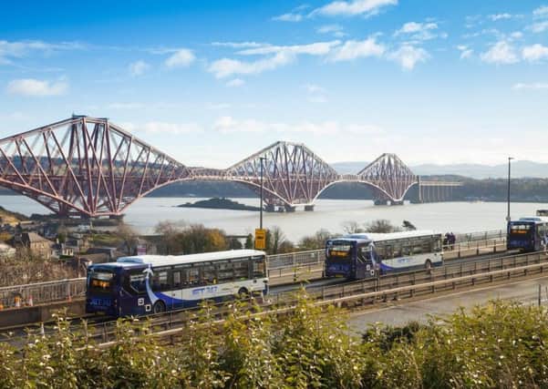 The trial will include five autonomous vehicles running between Fife and Edinburgh across the Forth Road Bridge public transport corridor. Picture: Stagecoach Group