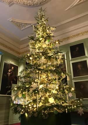 One of the trees from Green Fir Christmas Trees in Holyrood House