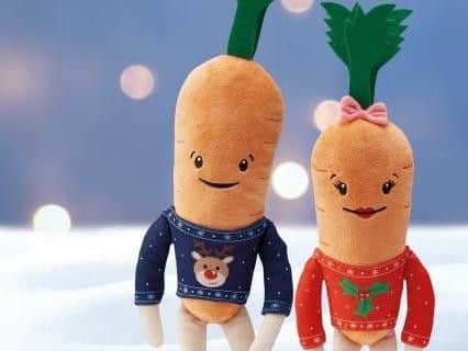 Small Kevin and Katie plush toys cost 3.99 (Photo: Aldi)