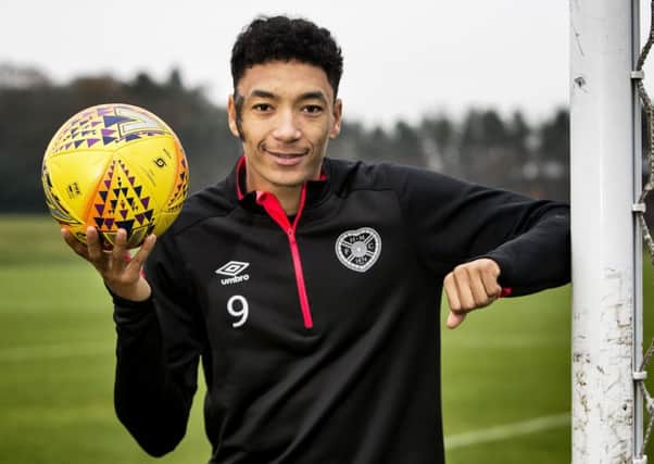 Sean Clare is eager to show the Tynecastle support what he can do after getting himself fully fit from injury. Pic: SNS