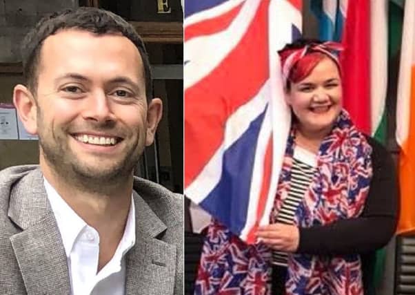 Cllr Callum Laidlaw and Cllr Ashley Graczyk