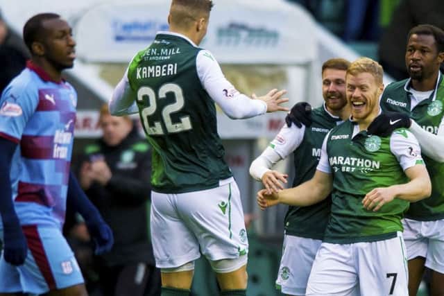 Hibs were 2-0 up against Dundee but switched off either side of half-time