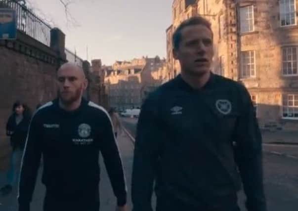 David Gray and Christophe Berra star in the ad