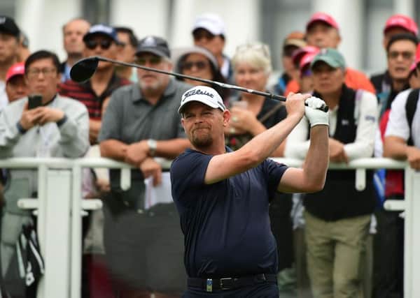 David Drysdale, pictured during last week's Honma Hong Kong Open. Pic: Getty