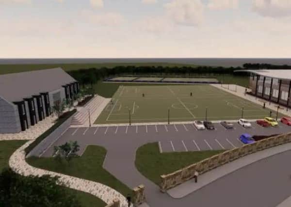 An artists impression of the proposed facility