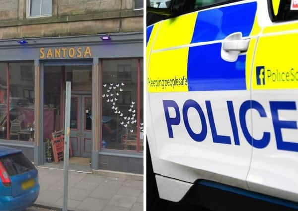 Property was stolen from Santosa Yoga Centre in Leith.