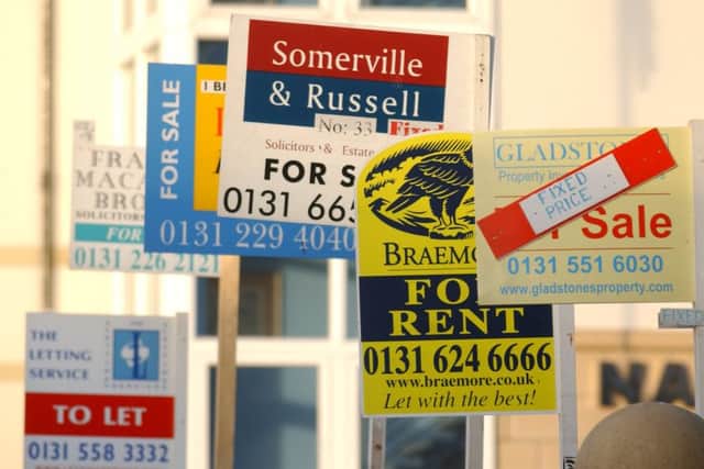 Edinburghs rising population is pushing up house prices, so there is a need to build more (Picture: Phil Wilkinson)
