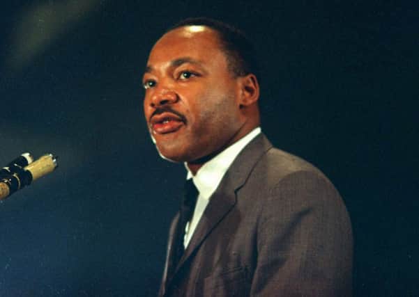 Martin Luther King Jr was assassinated in 1968, the same year in which the Cyrenians were founded. Pictrure: AP