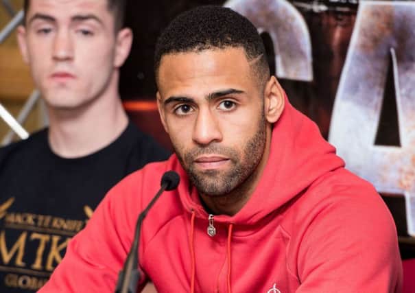 Lewis Benson is hoping to secure a title fight with victory in Glasgow on Friday night