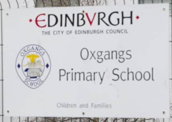 Oxgangs Primary School, Edinburgh, which is one of 17 schools closed in the city due to safety concerns.  Picture: Centre Press