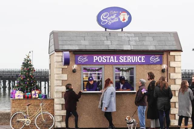 Secret Santas will have a choice of a range of Cadbury chocolate bars to send (Photo: Cadbury)