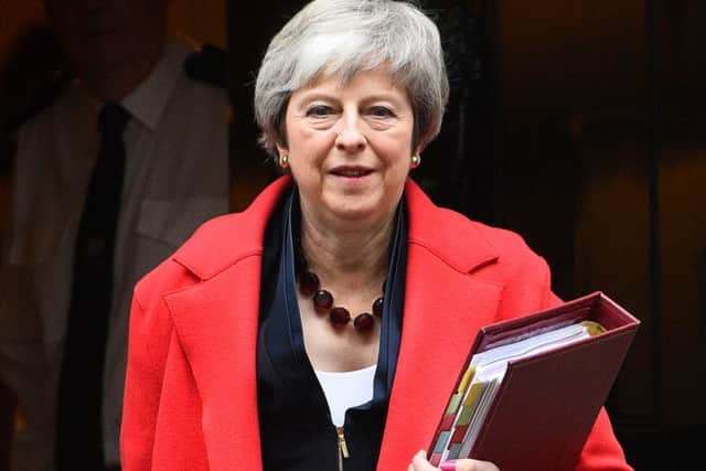 Theresa May acts like a warrior leader with no wish to pay attention to her enemies. Picture: PA
