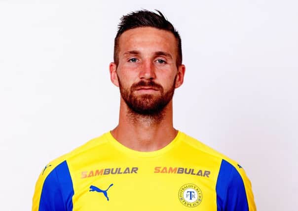 David Vanecek has scored seven goals in 15 appearances for FK Teplice this season