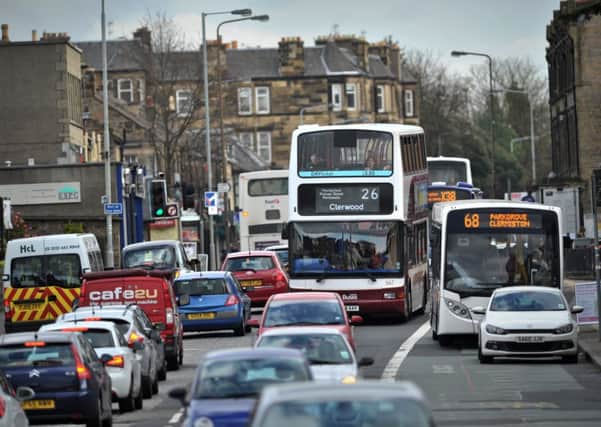 St John's Road has high levels of air polution caused by traffic. Pic: Steven Scott Taylor
