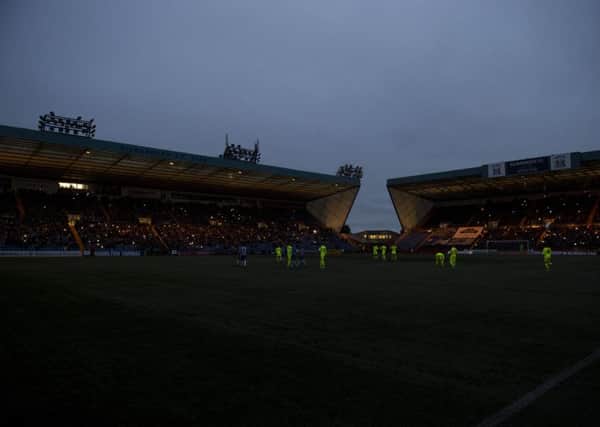 Power cut at Rugby Park. Picture: SNS/Alan Harvey