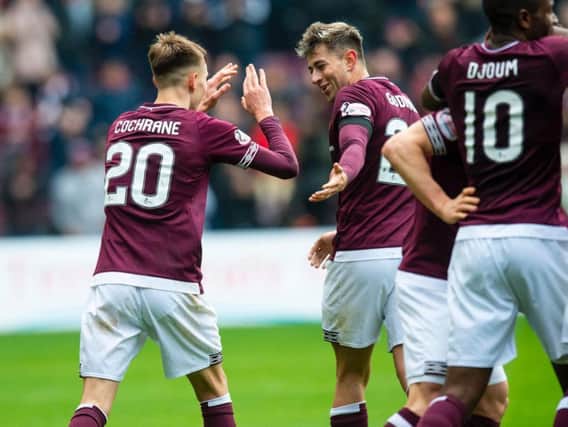 Hearts made a strong start against Rangers.