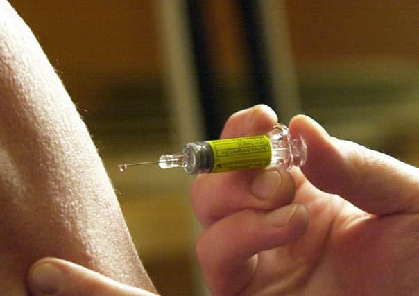 Those most at risk are urged to get the flu vaccine before the virus hits. Picture: TSPL